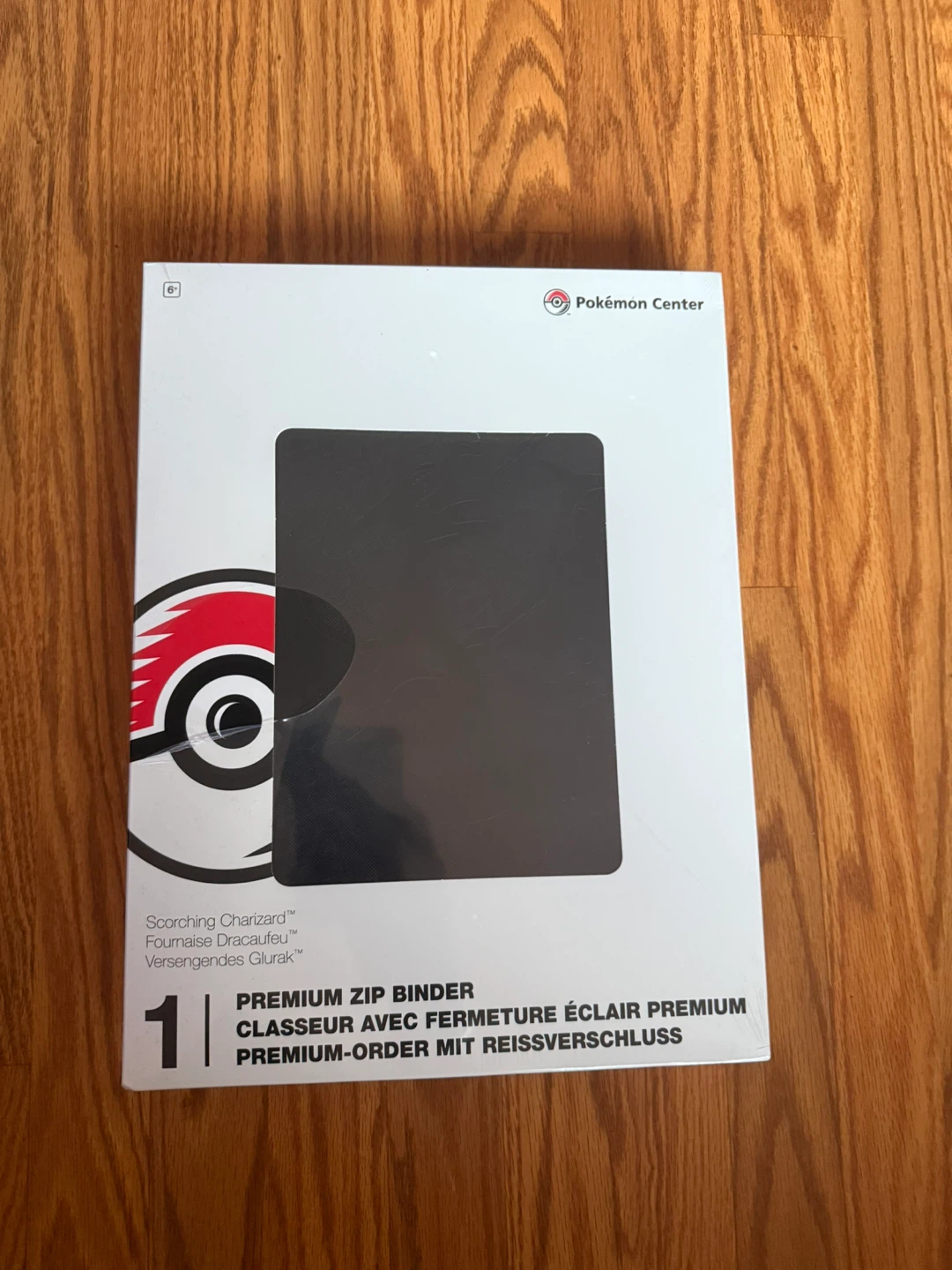Pokemon Center Premium Zip Binder - Scorching Charizard