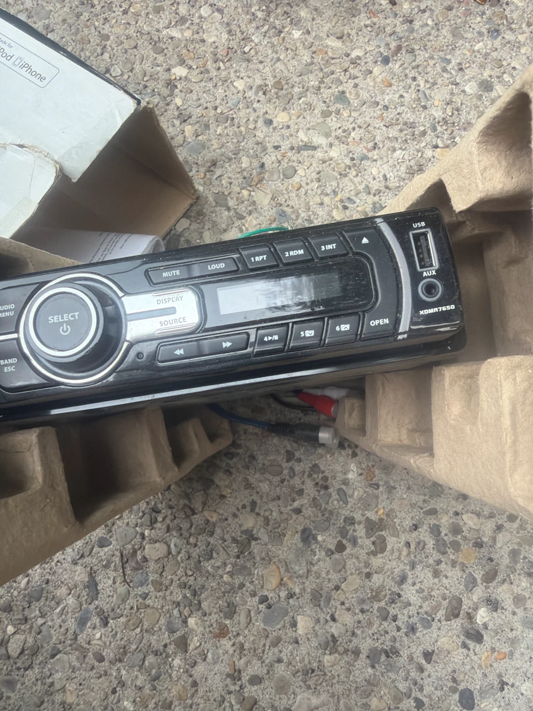 Dual XDMA7650 Car Stereo Receiver with USB & iPod Control - photo 2