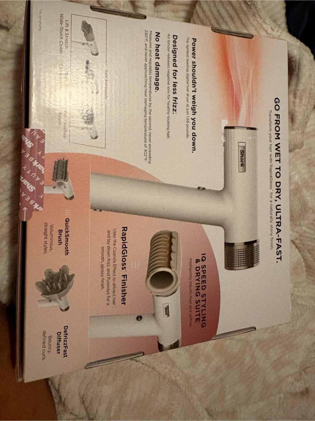 Shark SpeedStyle RapidGloss Finisher & High-Velocity Dryer