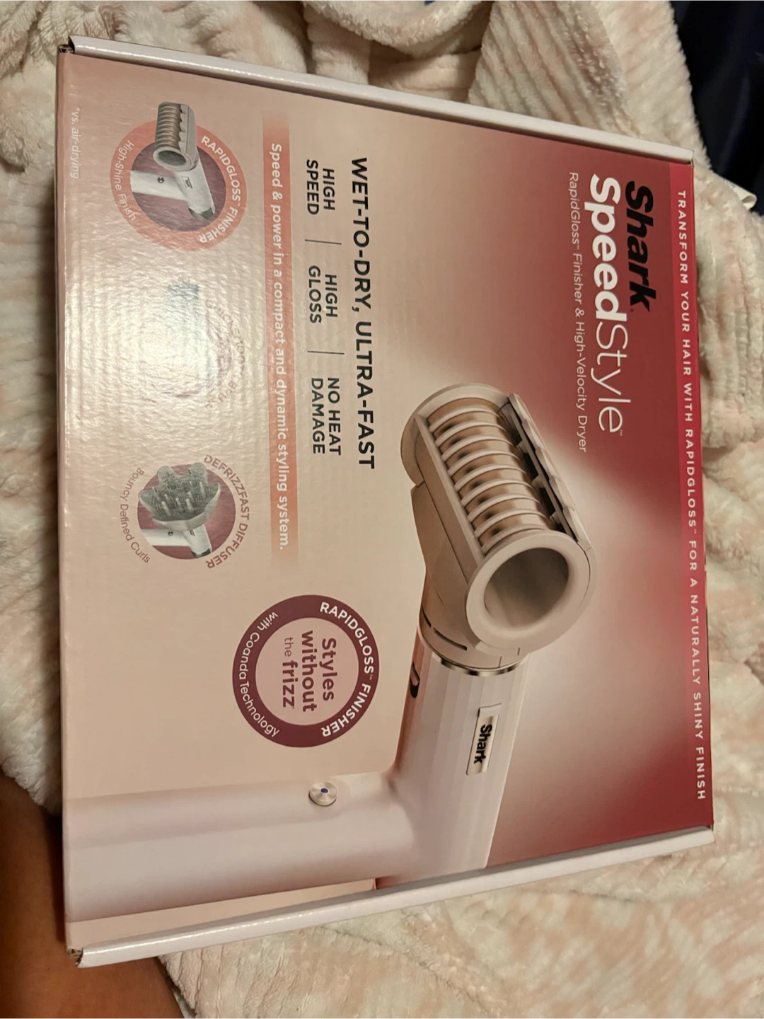 Shark SpeedStyle RapidGloss Finisher & High-Velocity Dryer - photo 2