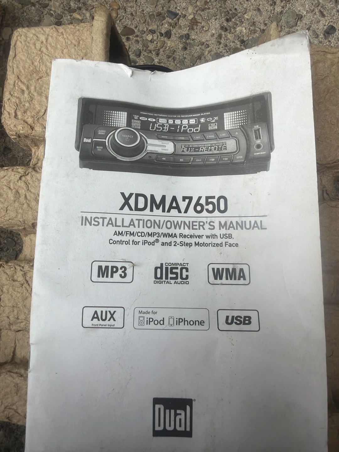 Dual XDMA7650 Car Stereo Receiver with USB & iPod Control - photo 4