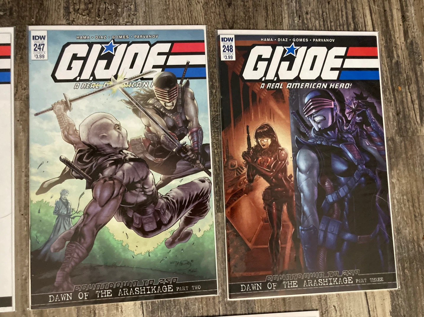 G.I. Joe Comic Book lot Dawn of the Arashikage issues 1-5 - photo 4