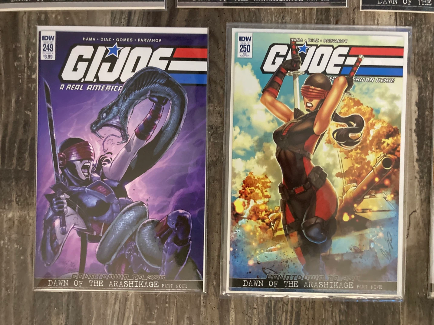 G.I. Joe Comic Book lot Dawn of the Arashikage issues 1-5 - photo 5