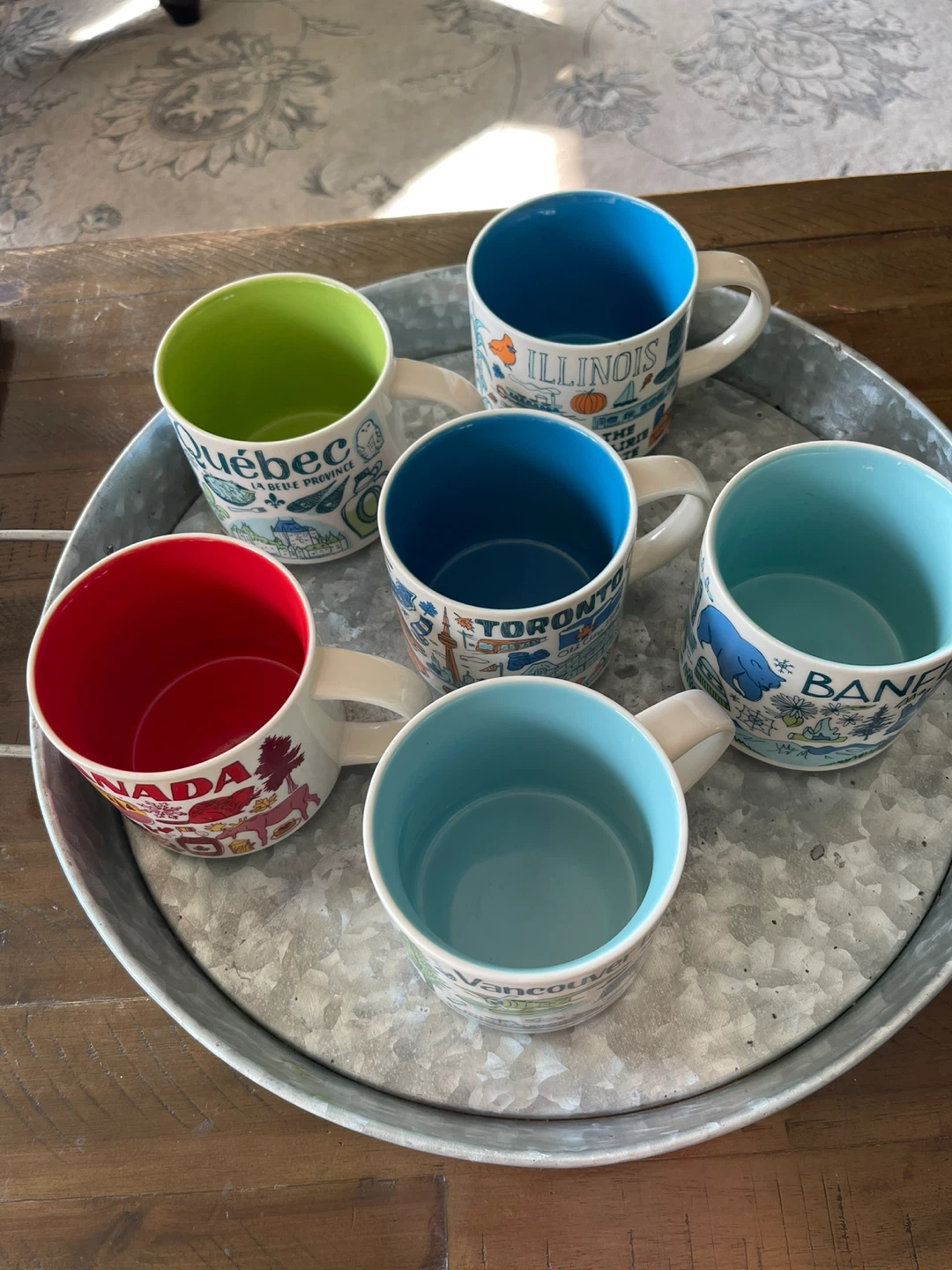 Set of 6 Canadian City & Province Themed Mugs - photo 2