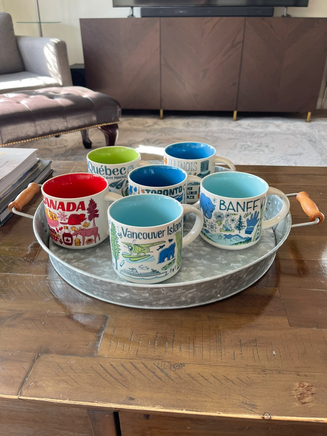 Set of 6 Canadian City & Province Themed Mugs - photo 5