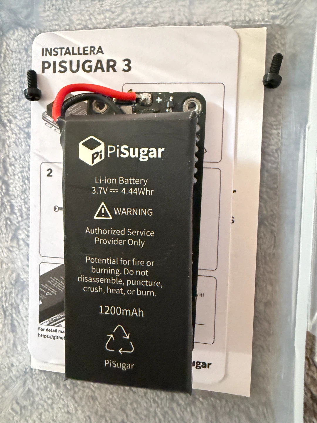 PiSugar 3 Li-ion Battery Power Module - photo 2