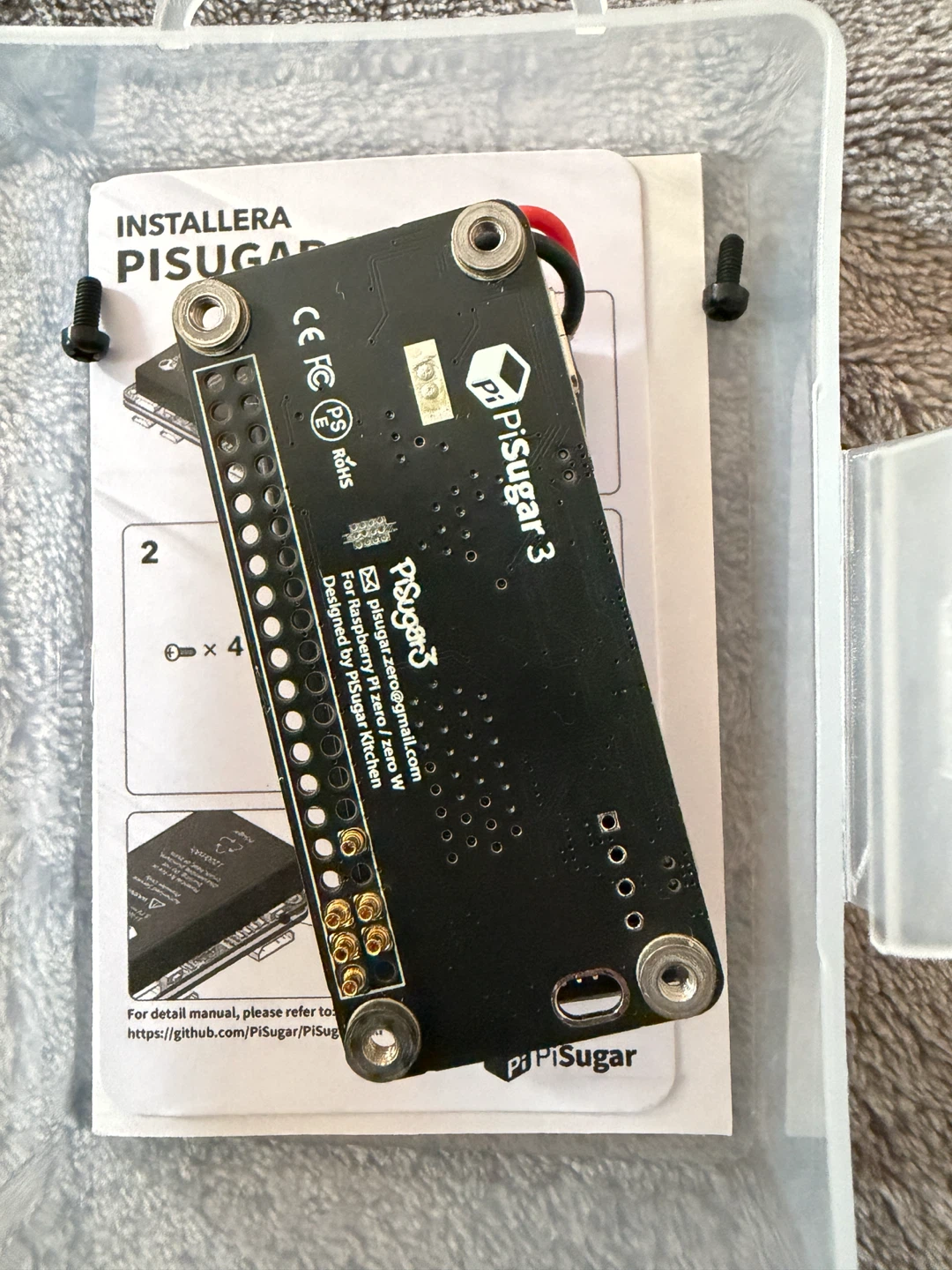 PiSugar 3 Li-ion Battery Power Module - photo 3