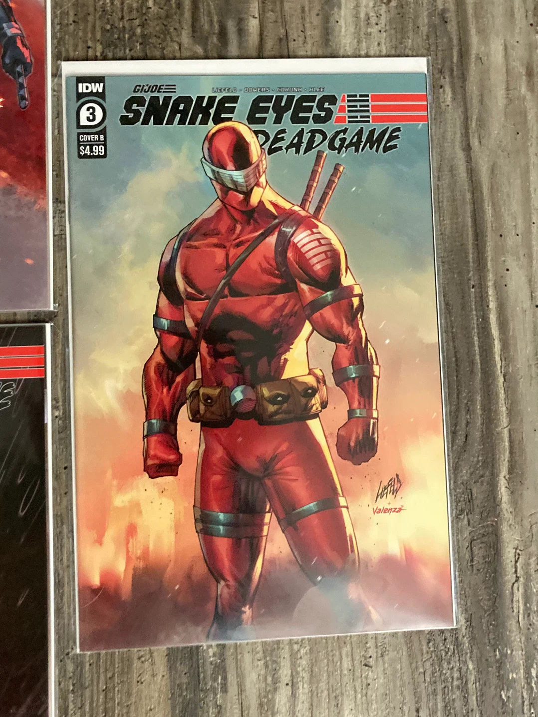 G.I. Joe Snake Eyes Deadgame Comic book set - photo 4