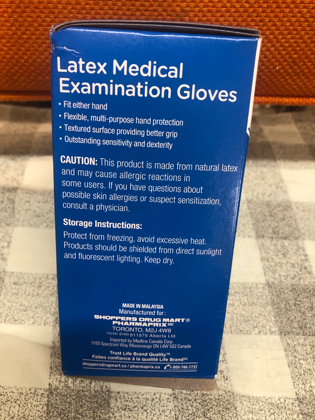 Latex Medical Examination Gloves - One Size Fits All (50 ct) - photo 2