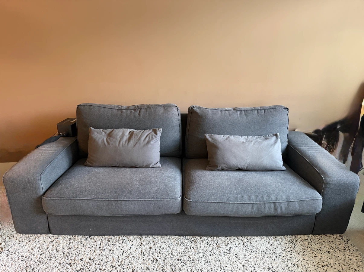 IKEA KIVIK 3-Seat Sofa in excellent condition — 9/10.