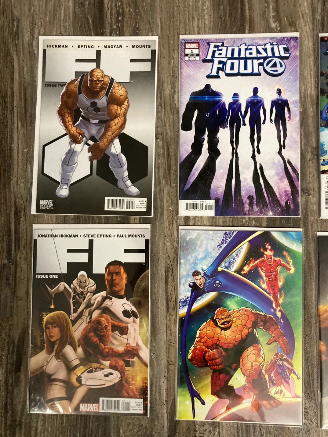 Fantastic Four Comic Book Lot of 8 Virgin Variants - photo 2