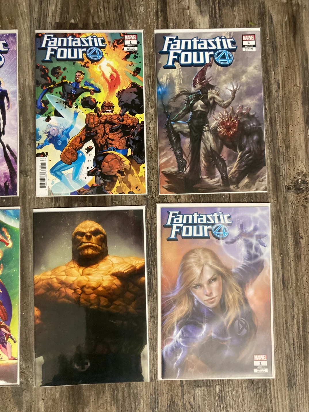 Fantastic Four Comic Book Lot of 8 Virgin Variants - photo 3
