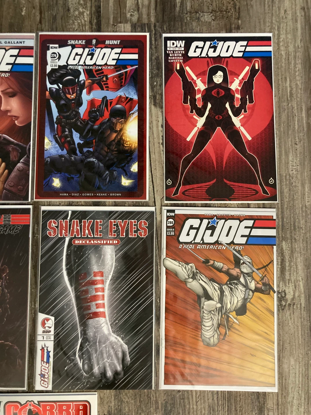 G.I. Joe & Snake Eyes Comic book Lot (9 Issues) - photo 3