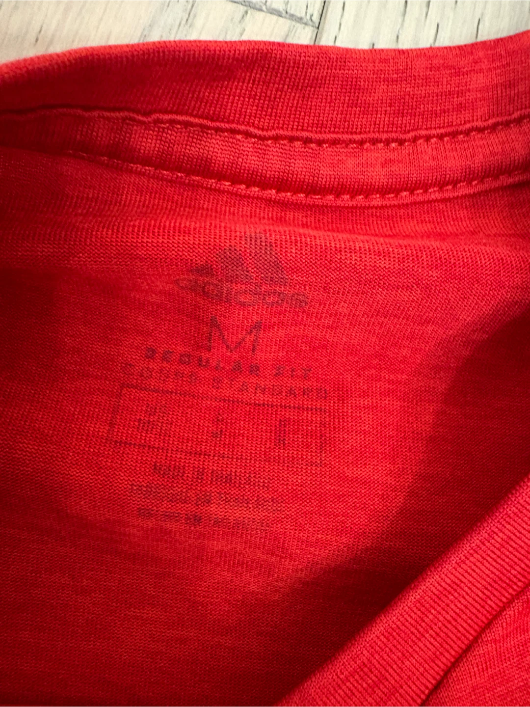 Adidas Red T-Shirt - boys medium 10/12 - photo 2