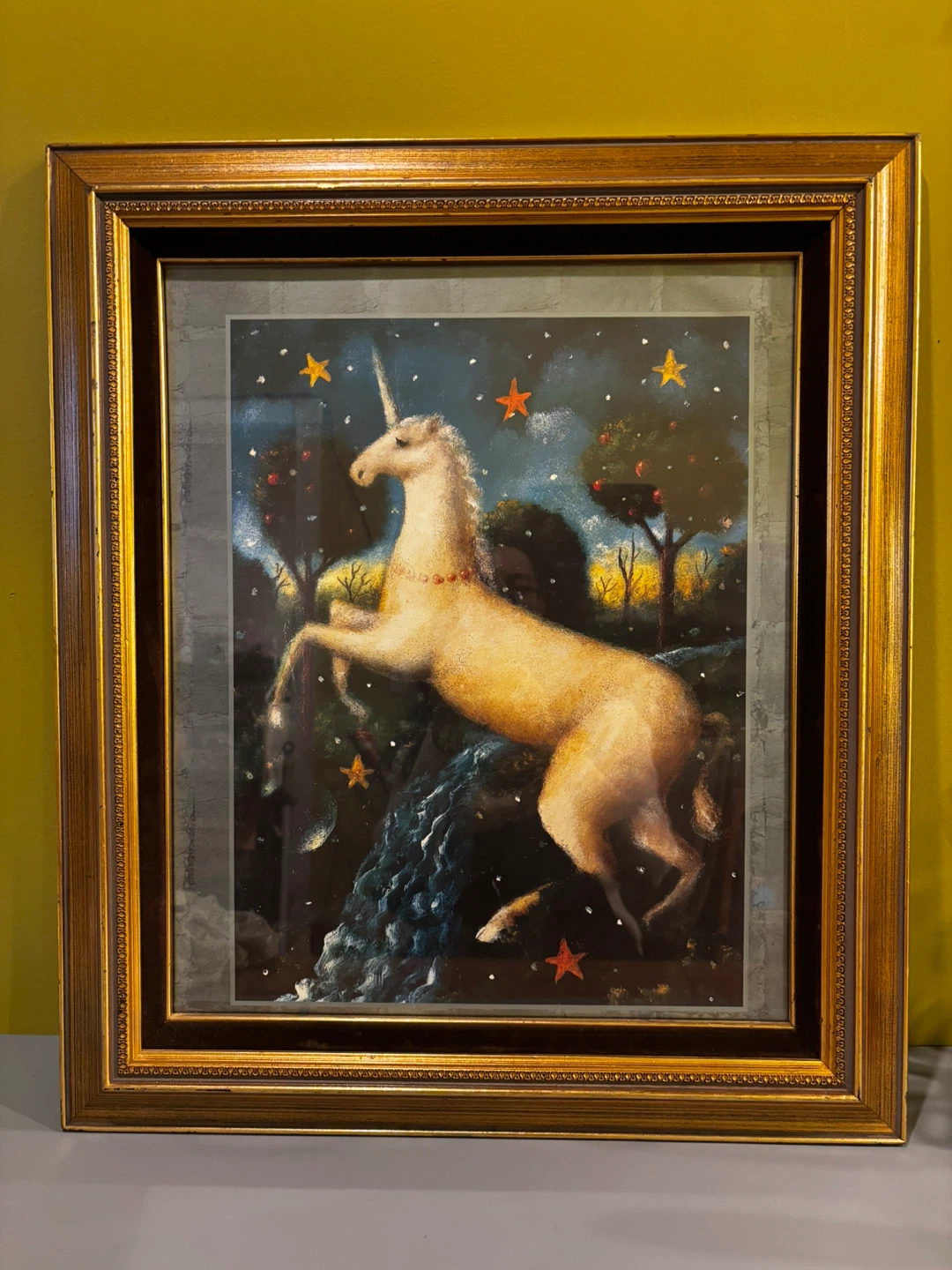 Framed Unicorn Art Print