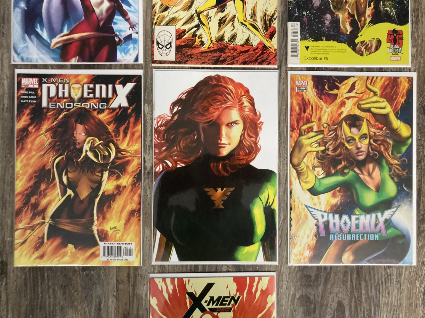 Marvel Phoenix & X-Men Comic book Lot of 7 Variant - photo 3