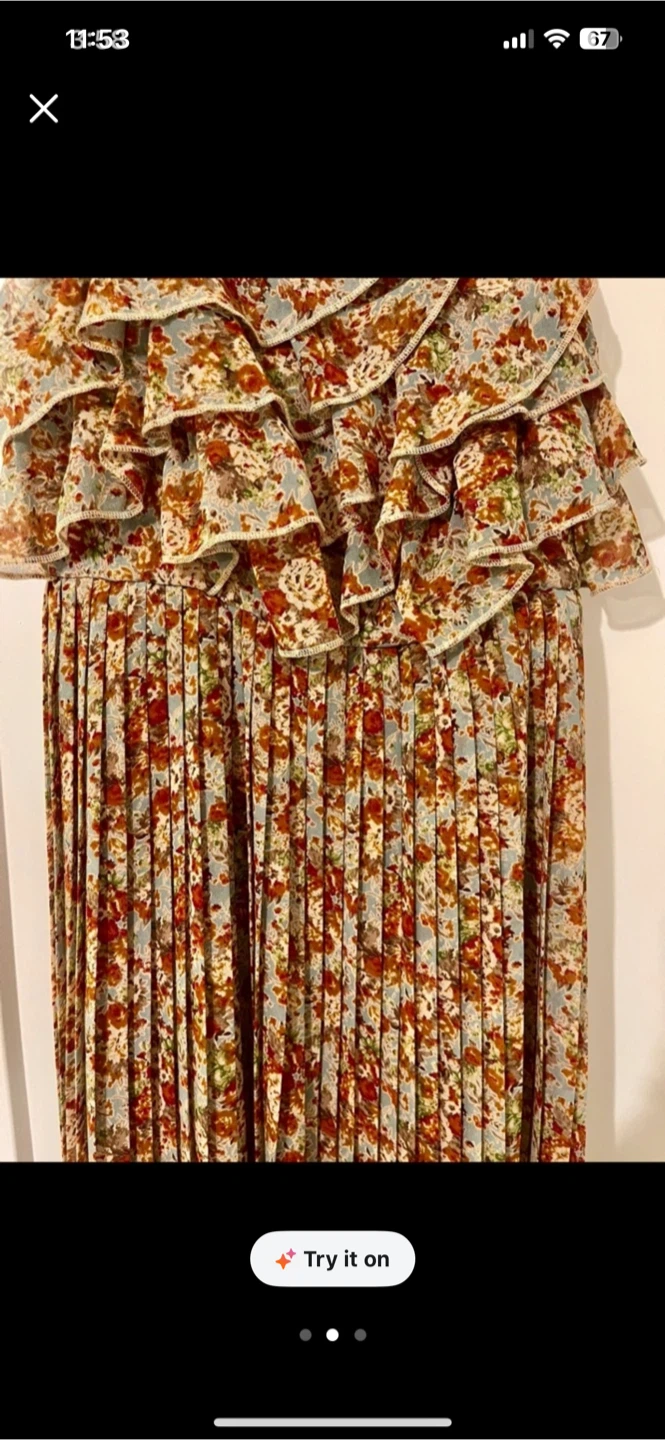 Floral Ruffled Summer Dress - photo 2