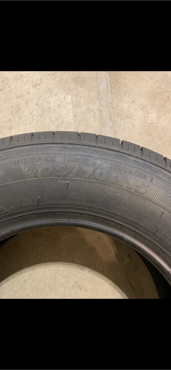 One brand new 4 sessions Michelin Tire - photo 3