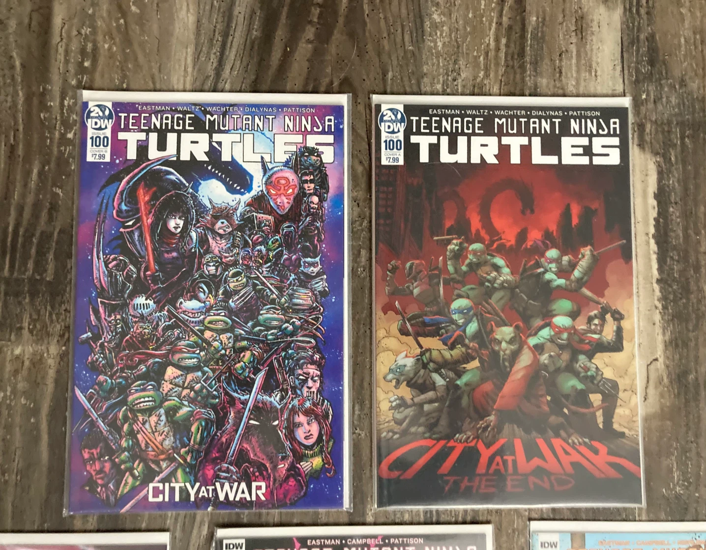 Teenage Mutant Ninja Turtles Comic Books Issues 100, 109, 113) - photo 2