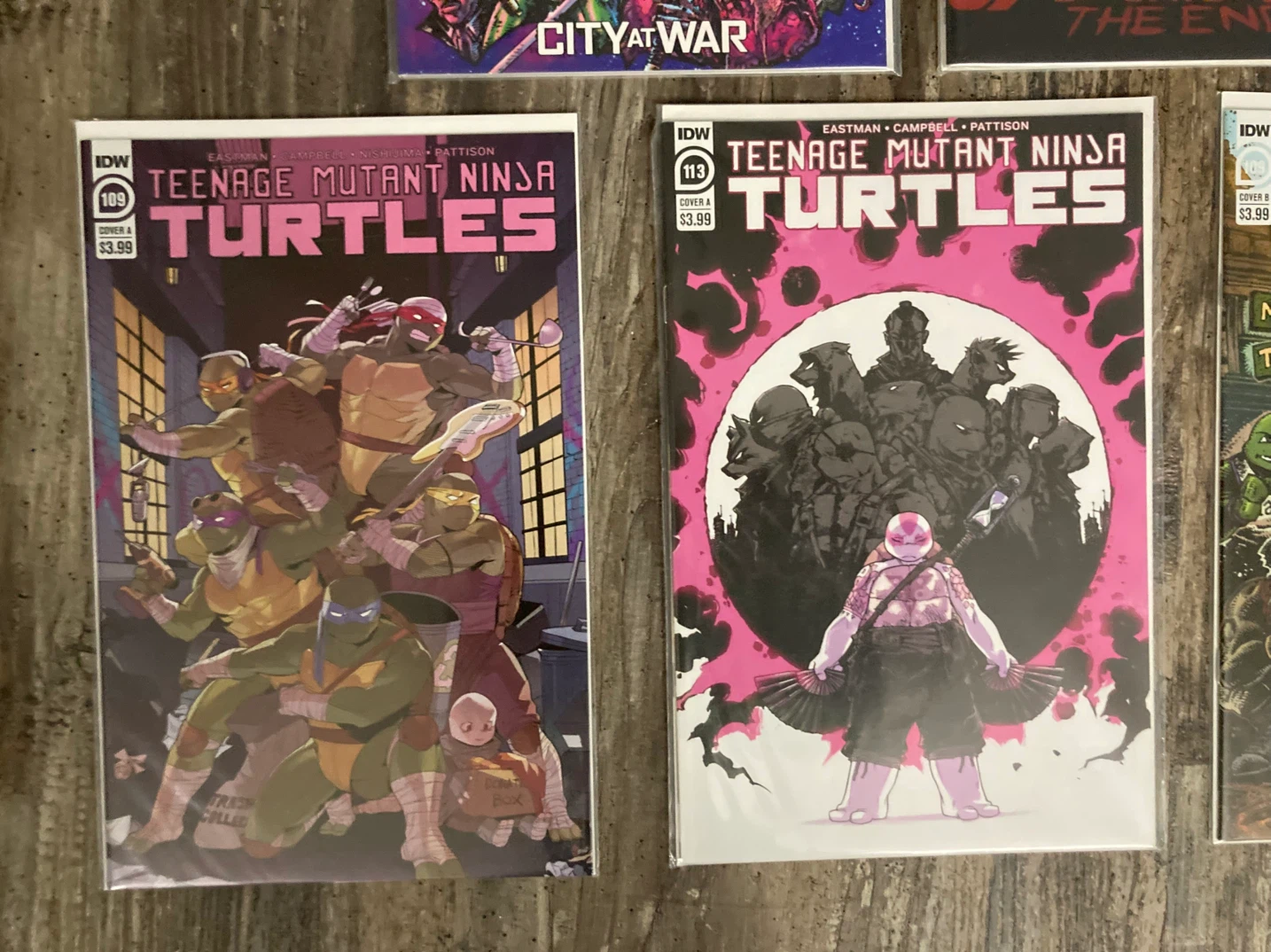 Teenage Mutant Ninja Turtles Comic Books Issues 100, 109, 113) - photo 3