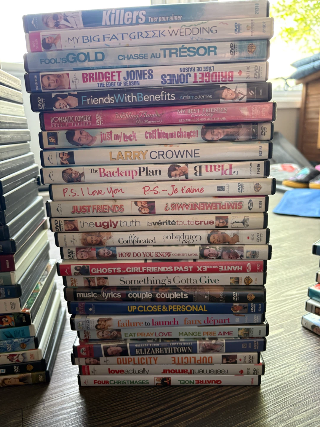 Collection of Romance Comedy DVDs