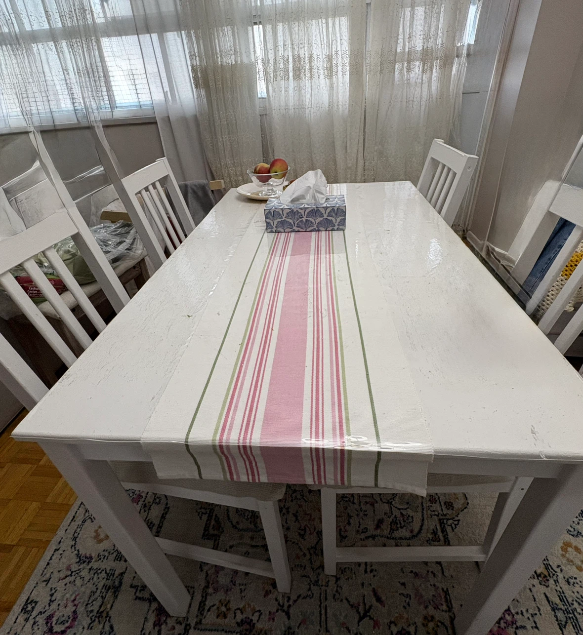 White Dining Chairs (Set of 4)