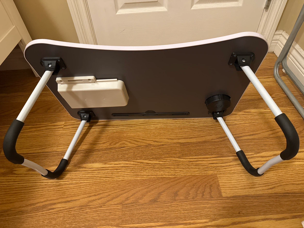 Folding Lap Desk for bed with Cup Holder and Drawer - photo 3