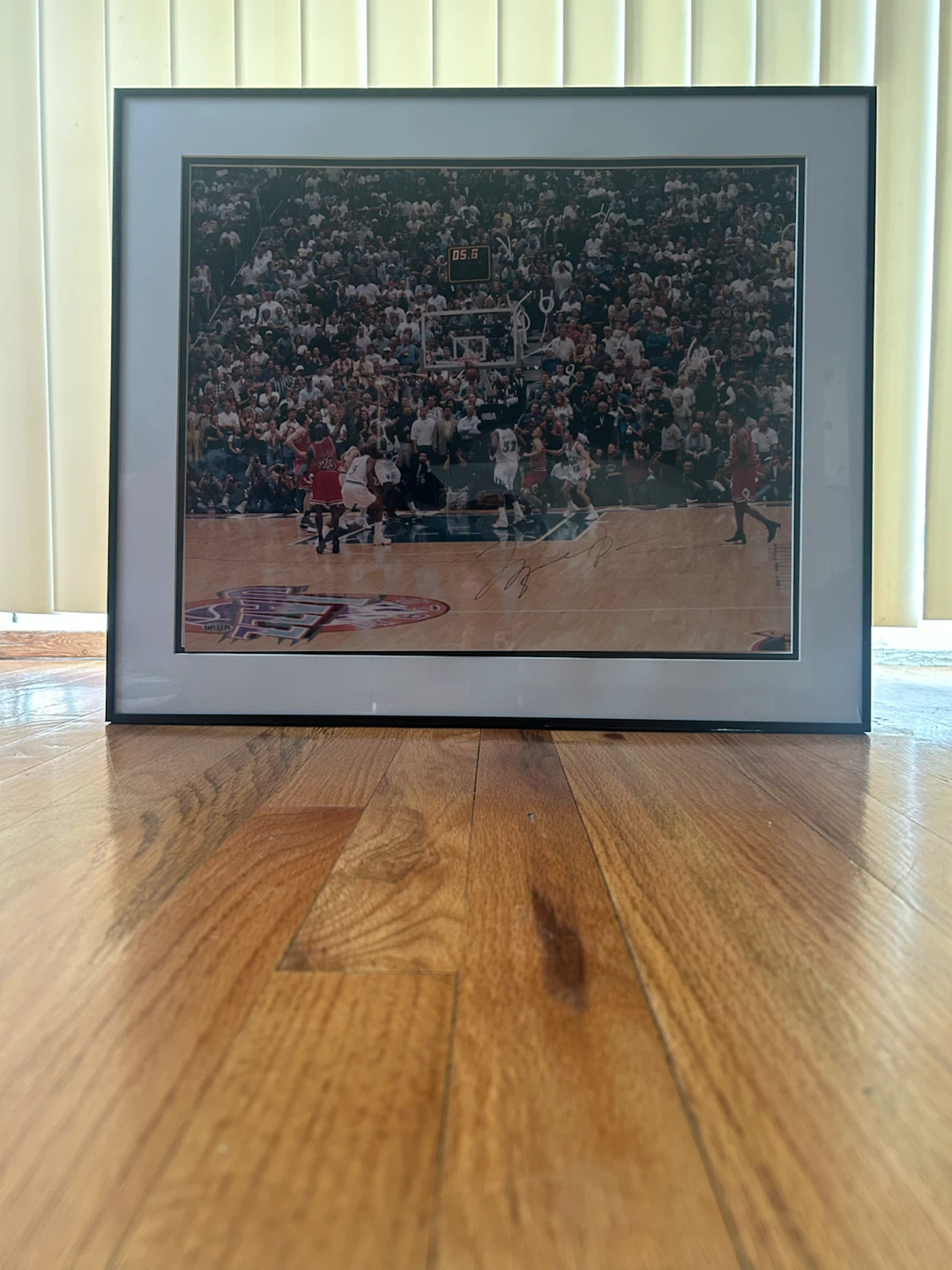 Framed Michael Jordan Autographed Photo