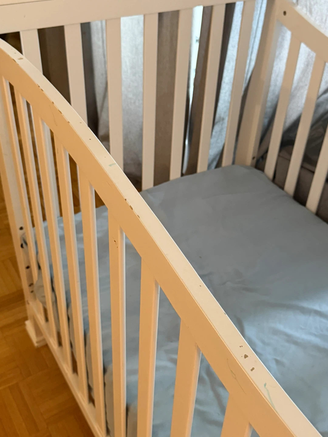 Baby Crib + Mattress – $100 - photo 2