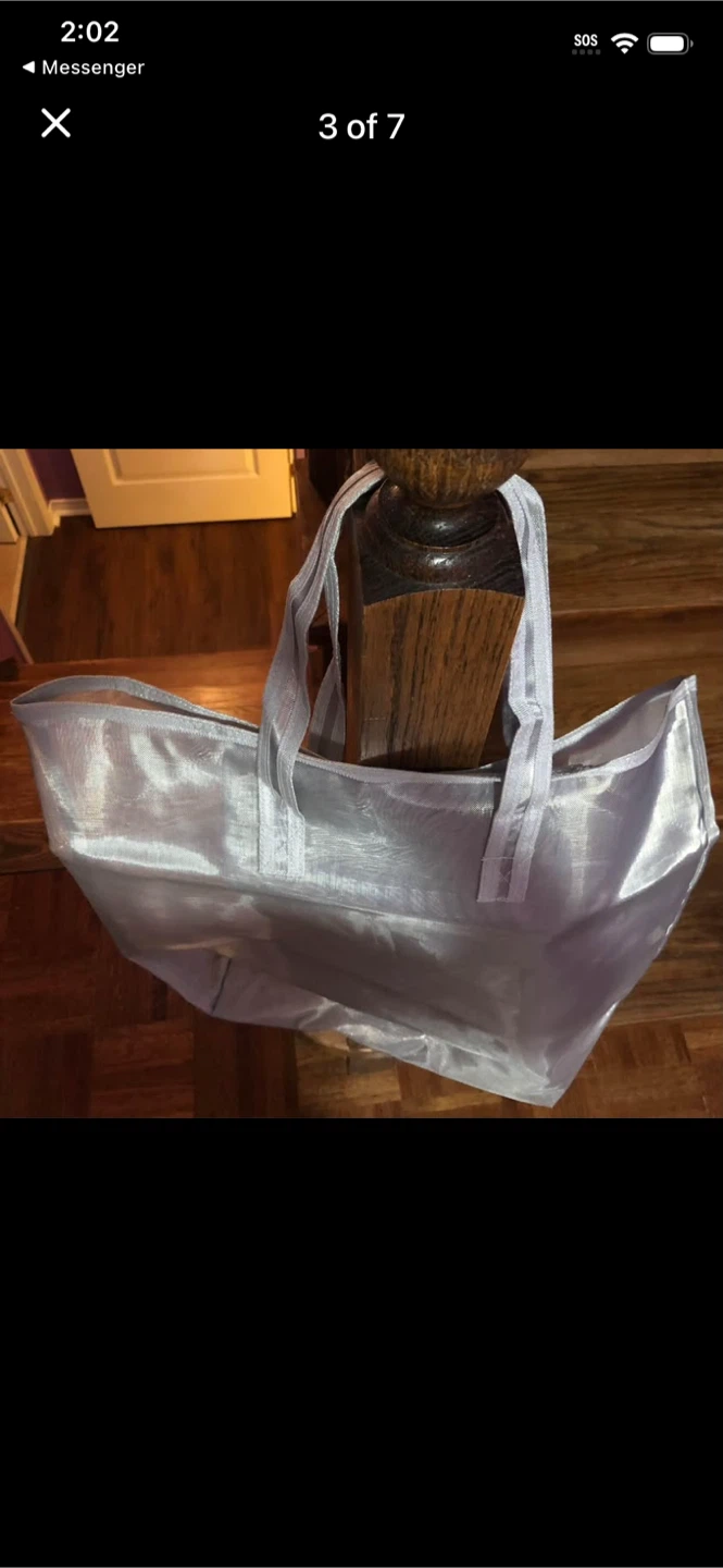 Indigo Pearls Tote Bag - photo 3