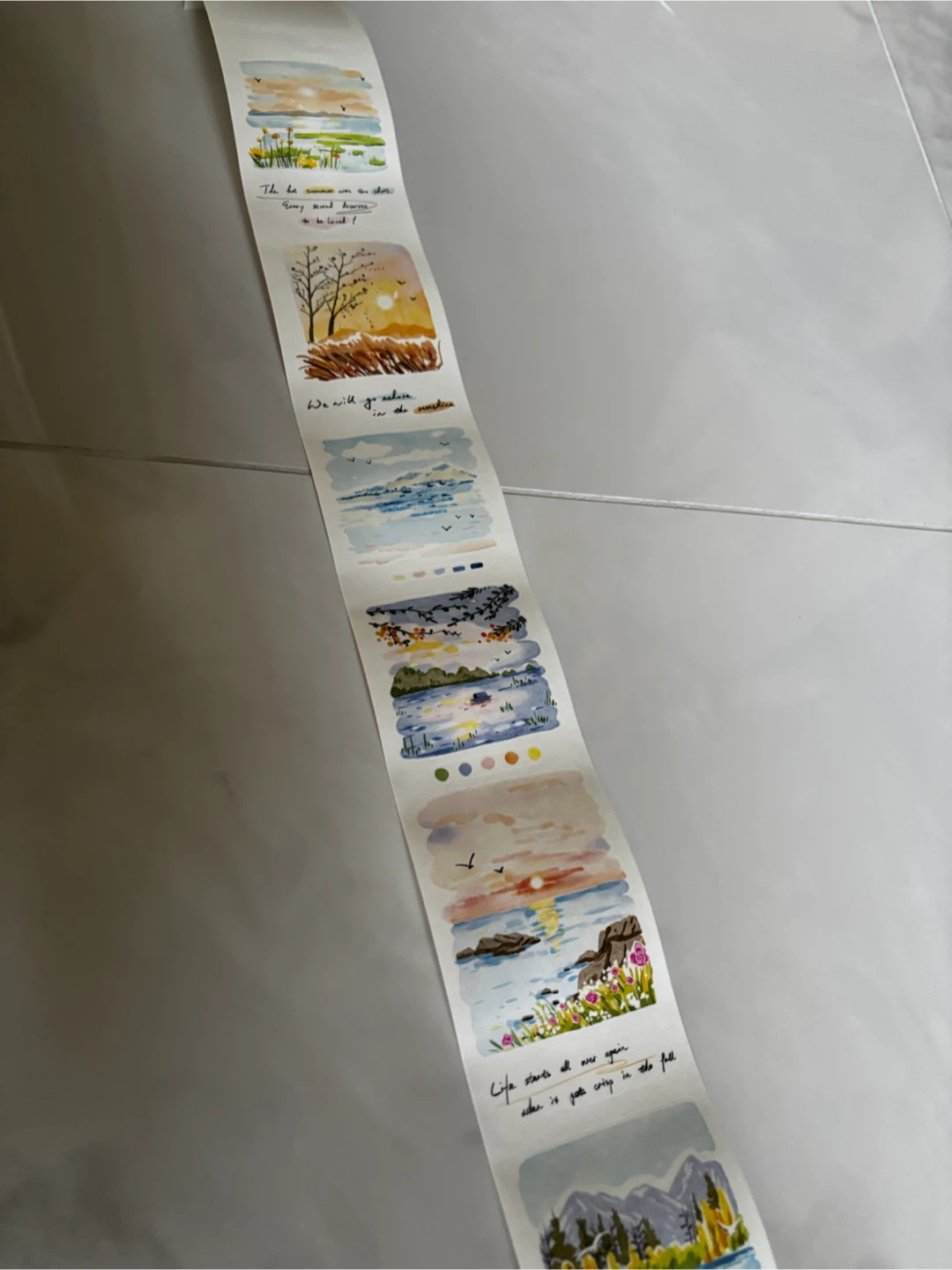 Various Washi PET Tape Samples - photo 2
