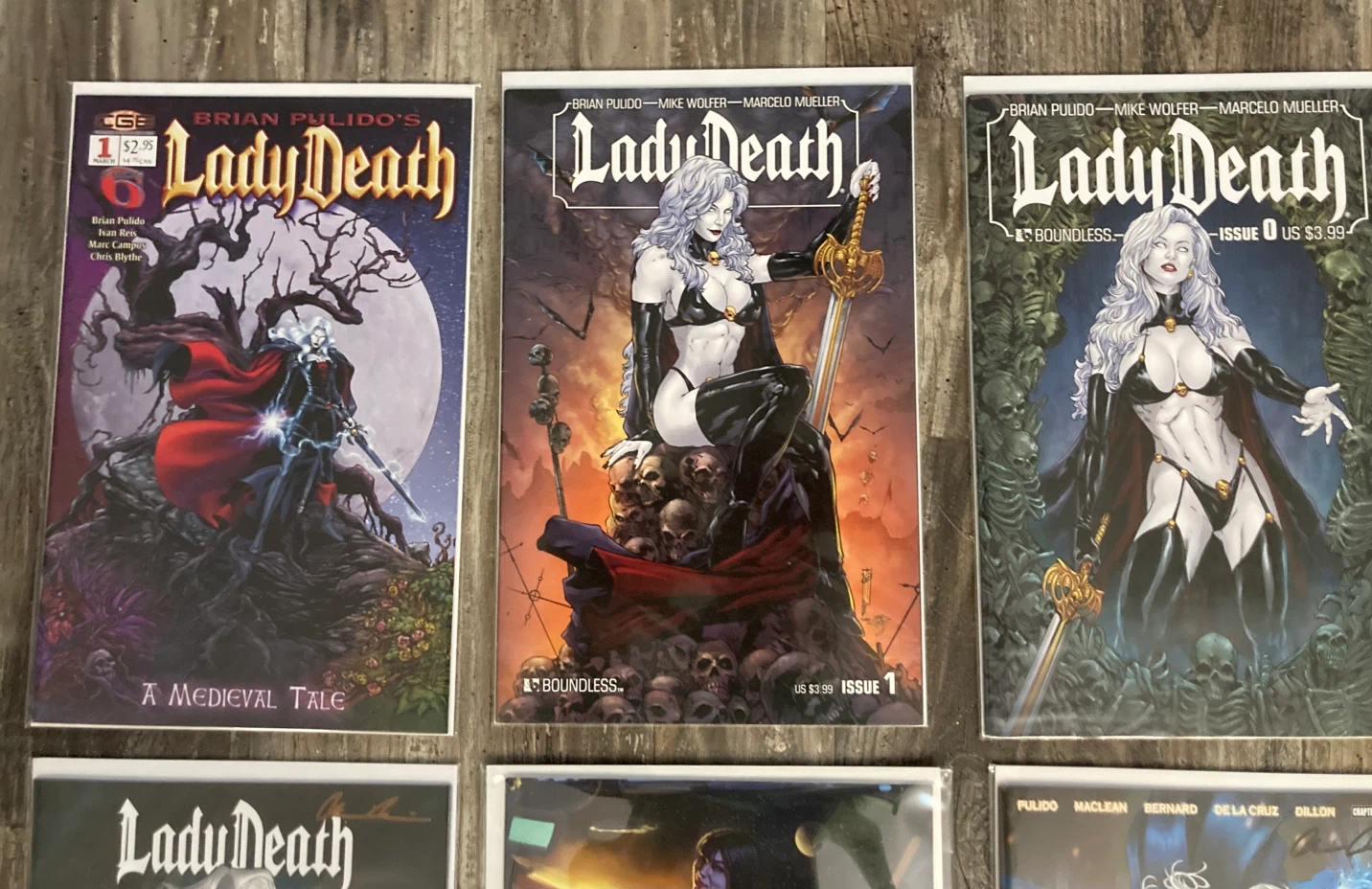 Lady Death Comic books Signed Certificate of Authenticity - photo 2