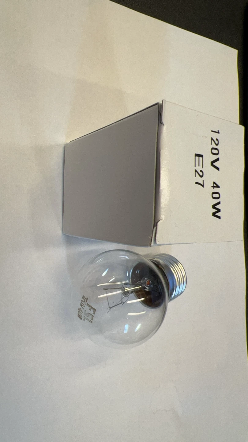 120V 40W E27 Light Bulbs for appliances - photo 2
