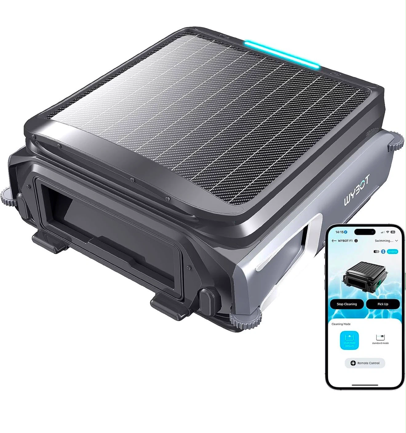 WYBOT F1 Solar Powered Robotic Pool Skimmer