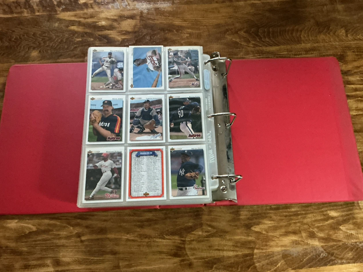 1992 UPPER DECK BASEBALL 800 Card Complete Set - photo 2