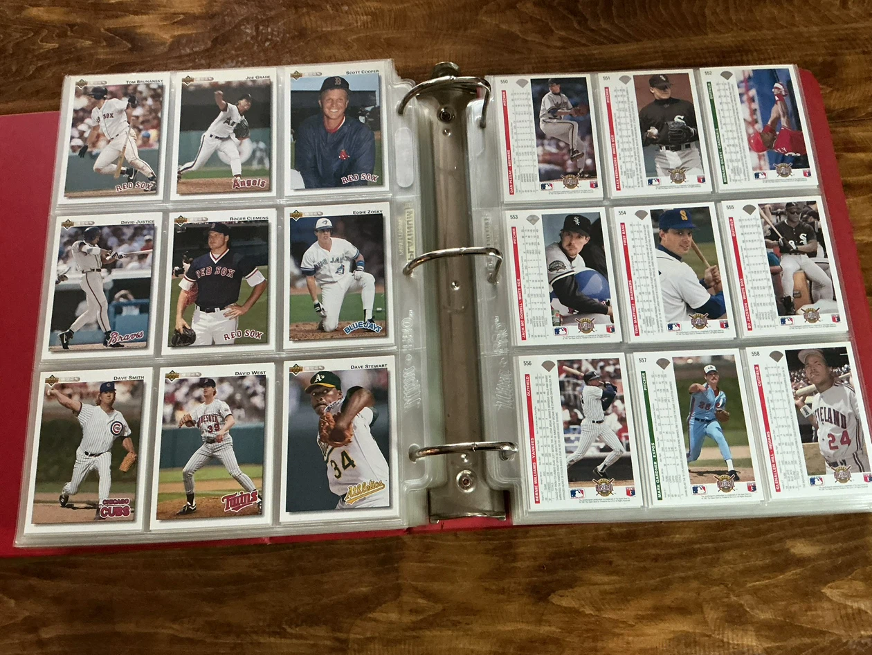 1992 UPPER DECK BASEBALL 800 Card Complete Set - photo 4