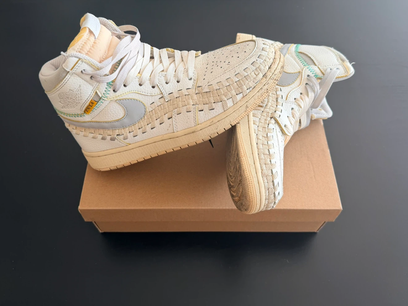 Nike Air Jordan 1 Union LA sneakers - photo 3
