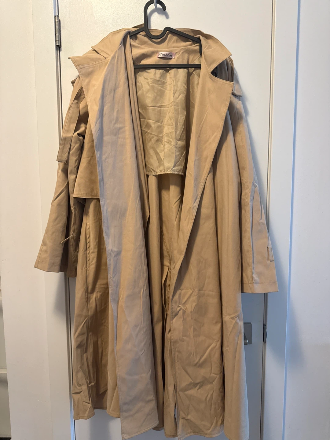 Beige Rain Trench Coat - photo 2