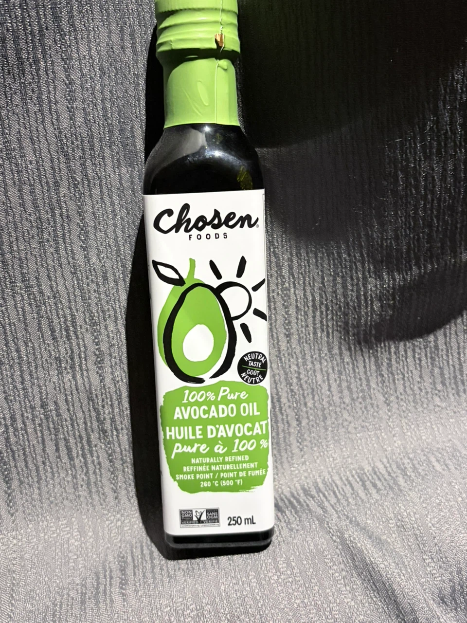 Chosen Foods 100% Pure Avocado Oil 250ml