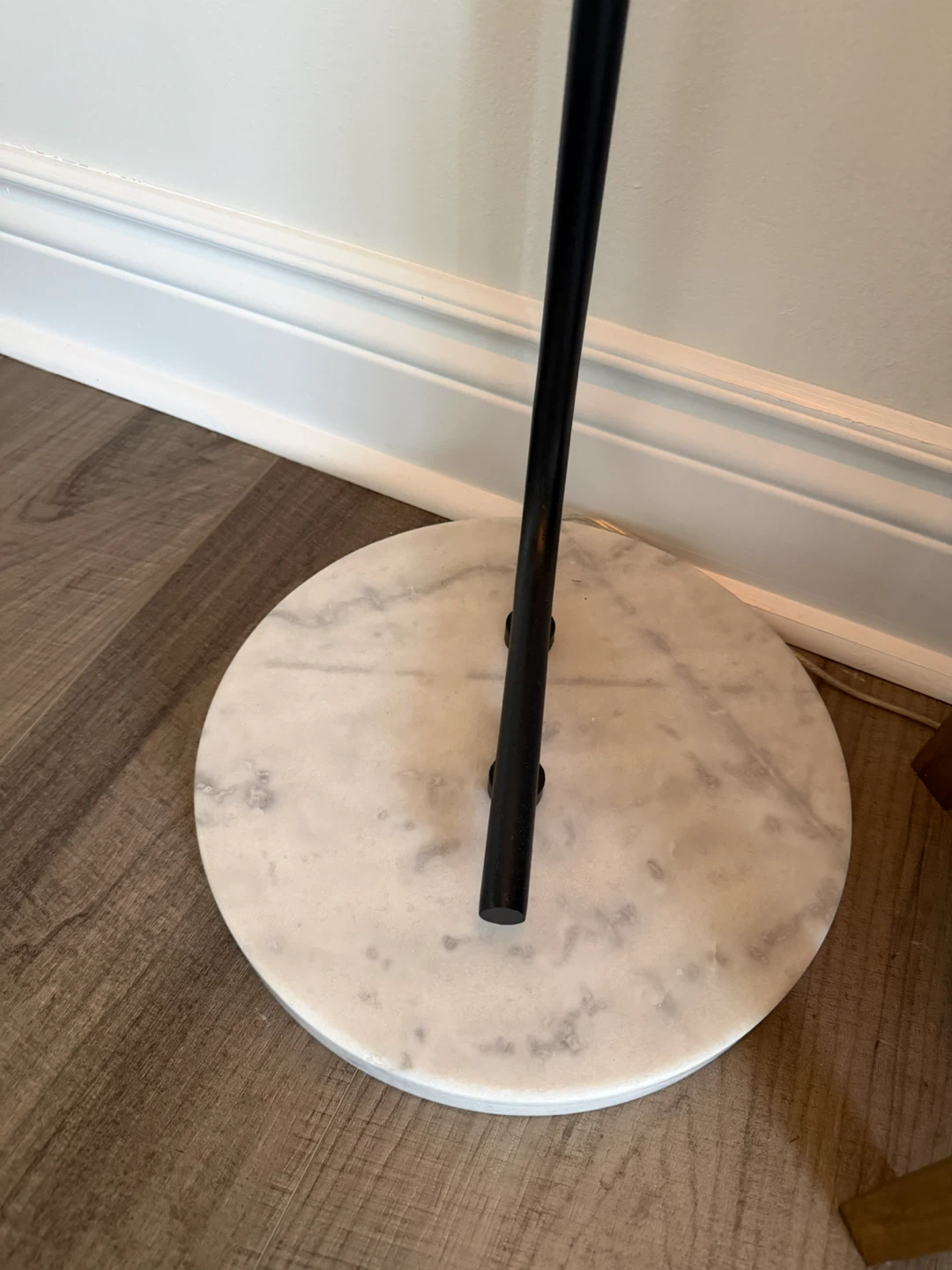 Floor Lamp with Clear Glass Shade and Edison Bulb - photo 4