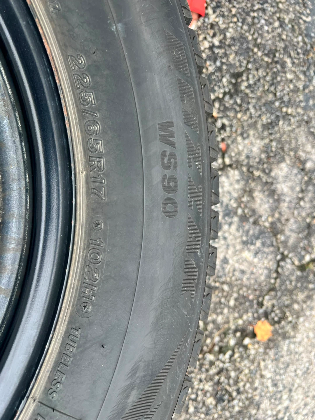 Tires Bridgestone with rim - photo 4