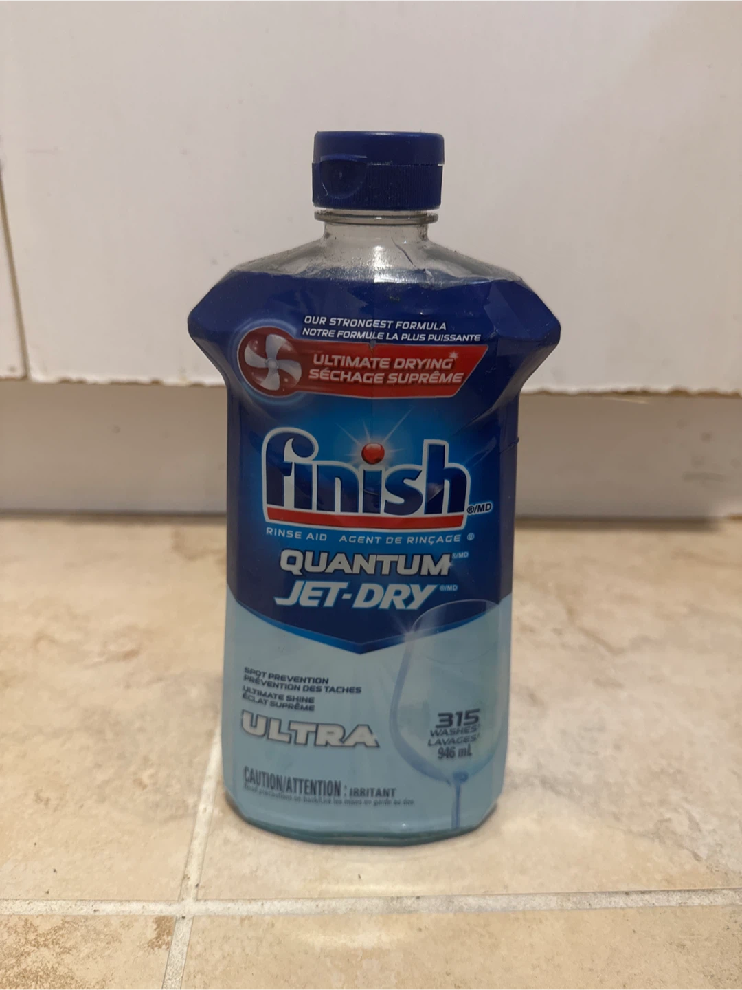 Finish Quantum Jet-Dry Rinse Aid Ultra