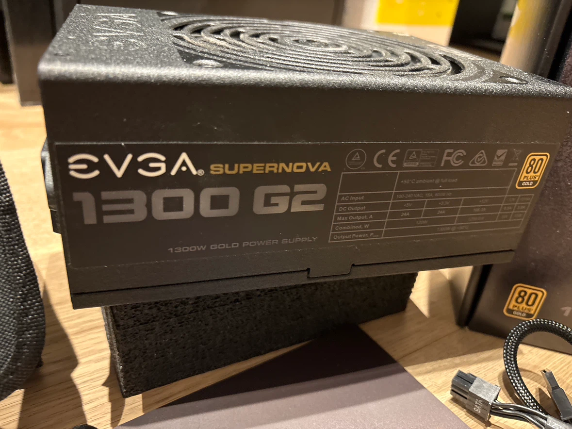 EVGA Supernova 1300 G2 Power Supply (Super mint PSU!) - photo 5