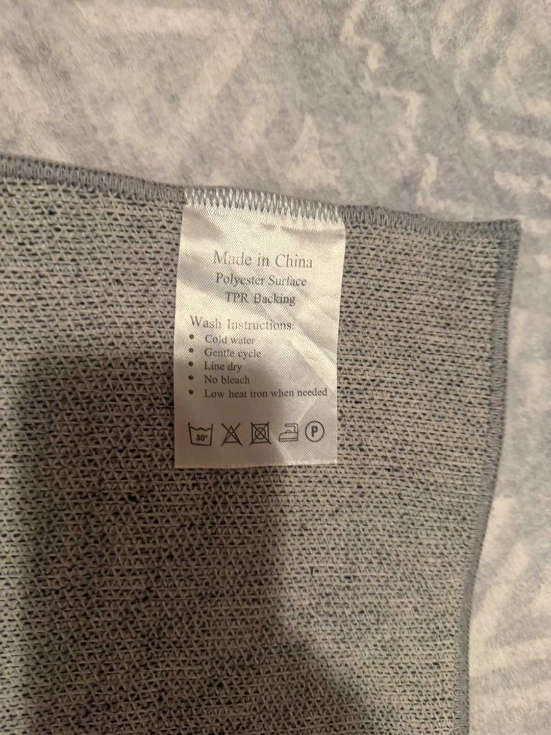 Grey Geometric Pattern Area Rug and Runner - photo 2