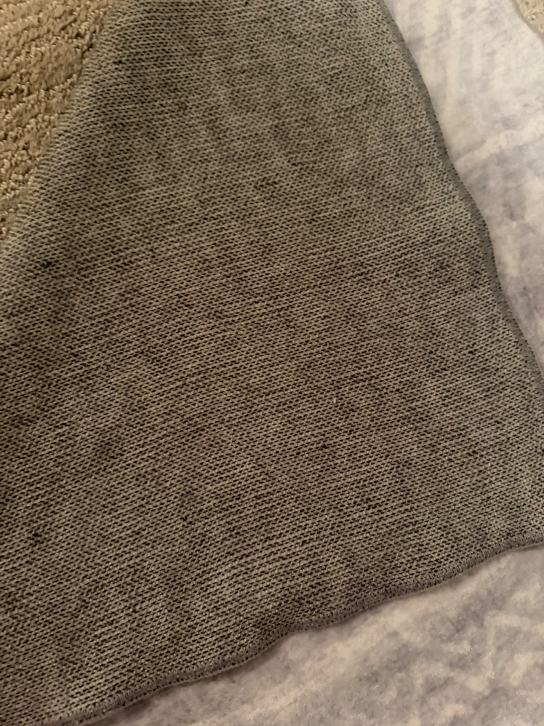 Grey Geometric Pattern Area Rug and Runner - photo 5