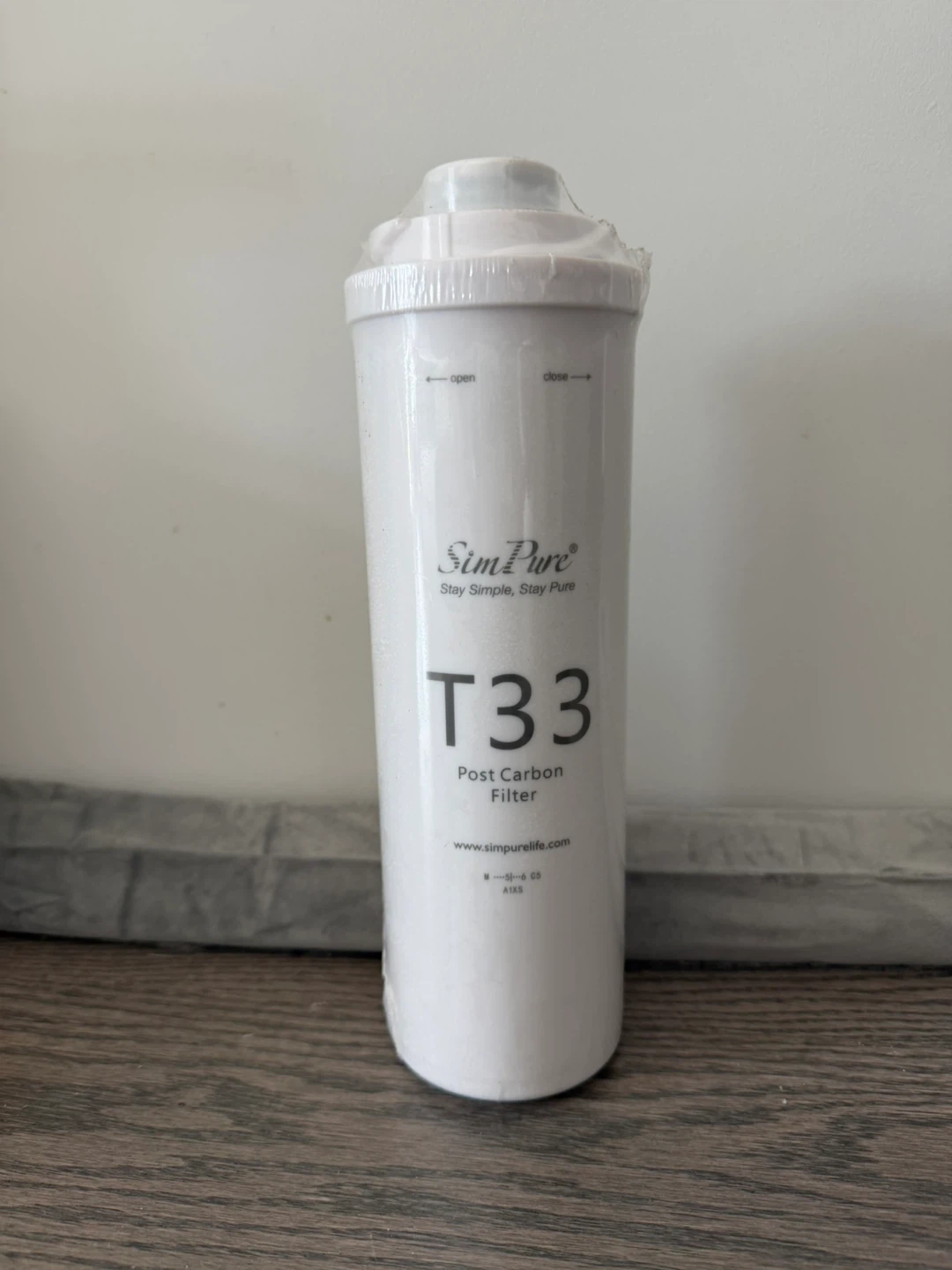 SimPure T33 Post Carbon Filter & PP Melt Blown Sediment Filter - photo 2
