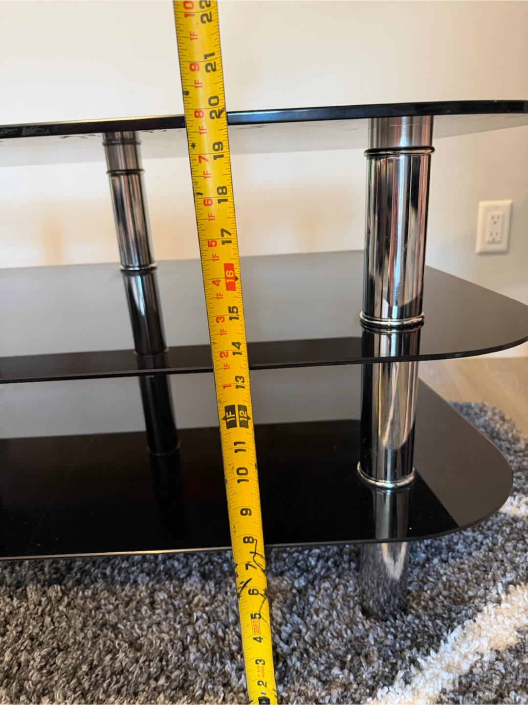 Glass Tv/Console table - photo 5