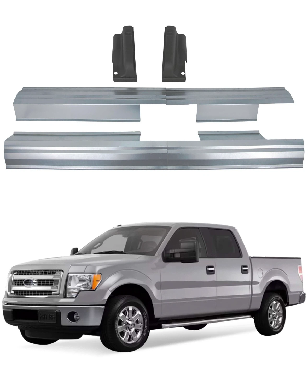 Running Boards for Ford F-150 (Rocker Panels)