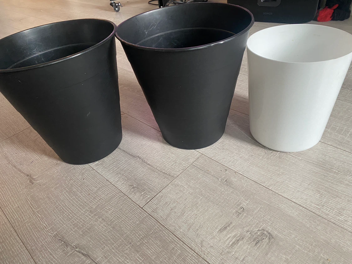 IKEA FNISS Wastebasket – Set of 3 - photo 2