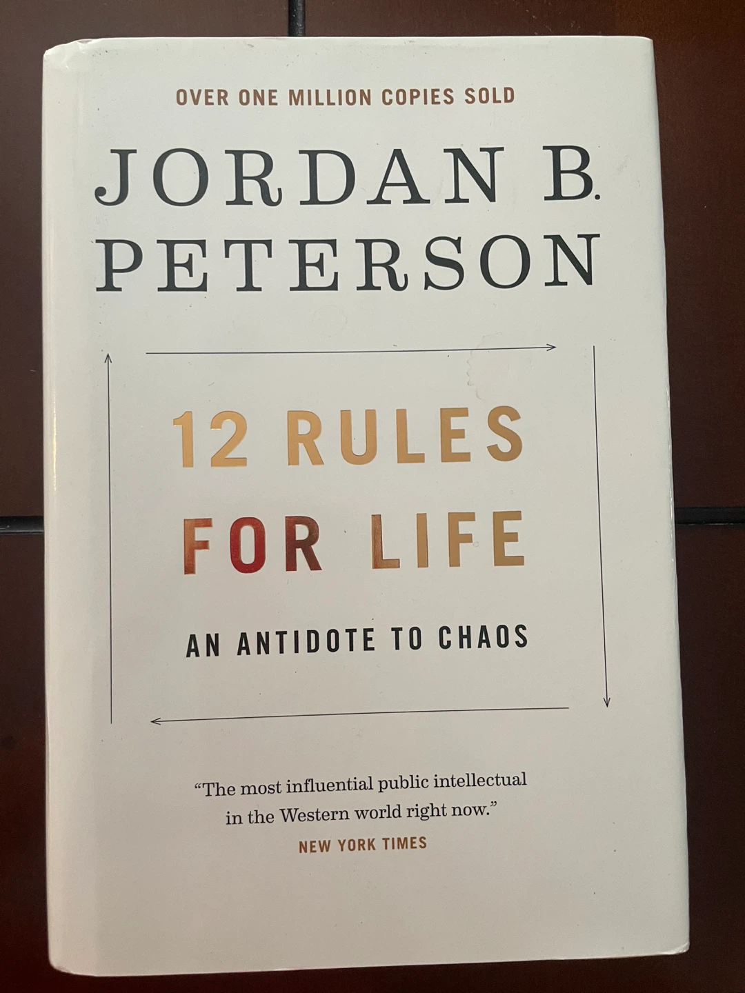 Jordan B. Peterson 12 Rules for Life Book